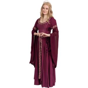 Elinor Dress - Deadly Nightshade
