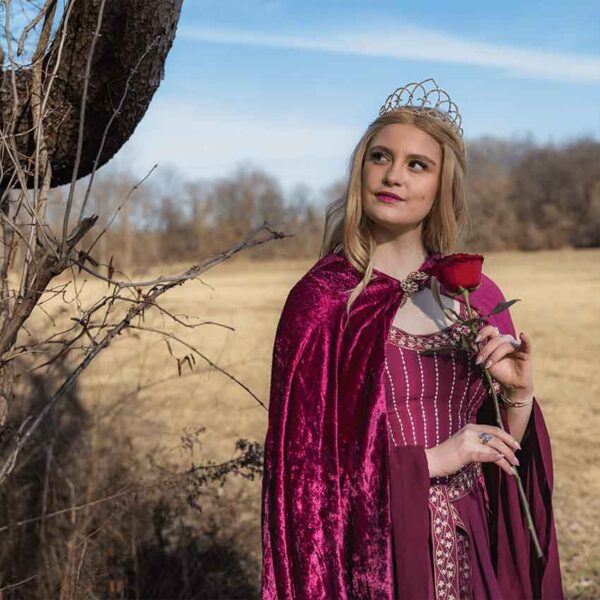 Elinor Dress - Deadly Nightshade