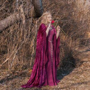 Elinor Dress - Deadly Nightshade