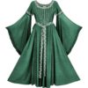 Elinor Dress - Green Jade