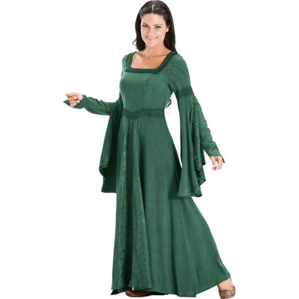 Arwen Dress - Green Jade