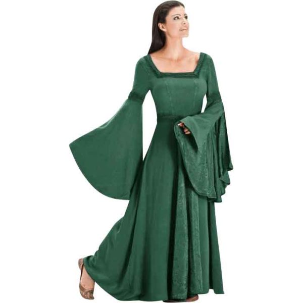 Arwen Dress - Green Jade