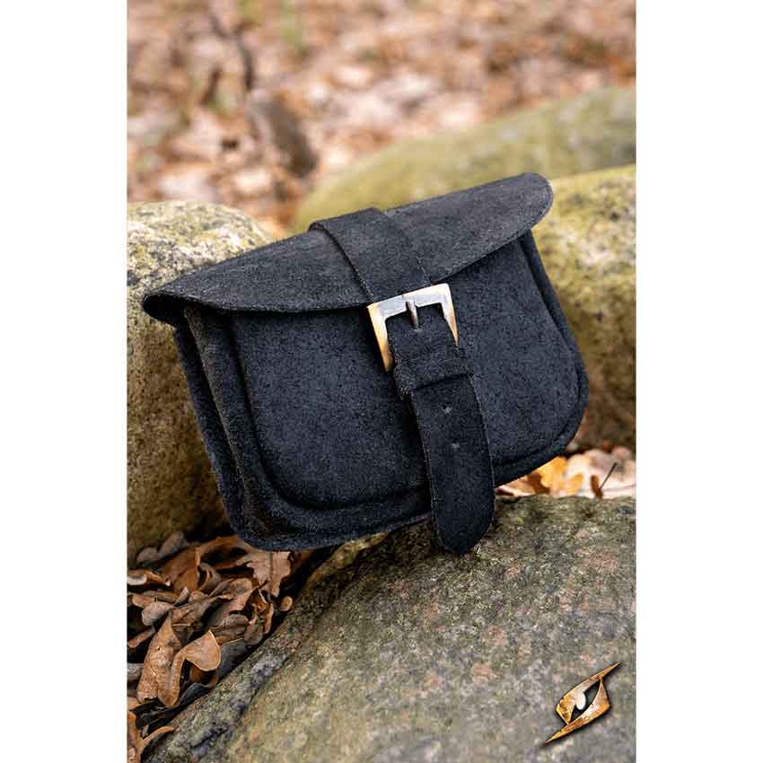 Small Suede Warrior Bag