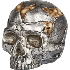 Silver Skull of Skulls Statue