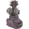 Welcome Purple Dragon Statue