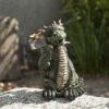 Welcome Green Dragon Statue
