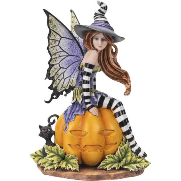 Bewitching Fairy Halloween Statue