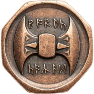 Axe of Thrain Copper Coin