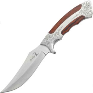 Scrolled Hilt Hunting Knife