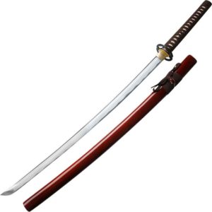 Red Musashi Samurai Katana
