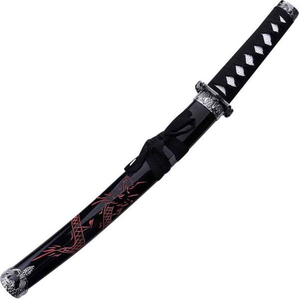 Red Dragon Samurai Tanto