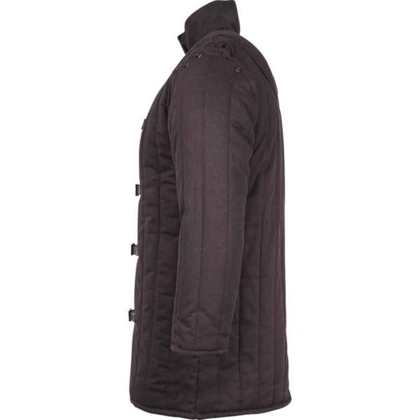 Warriors Medieval Gambeson - Dark Brown