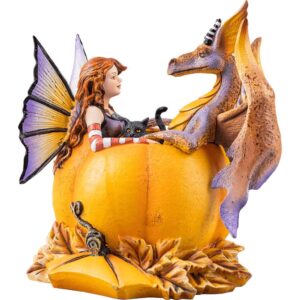 Halloween Hangout Fairy & Dragon Statue