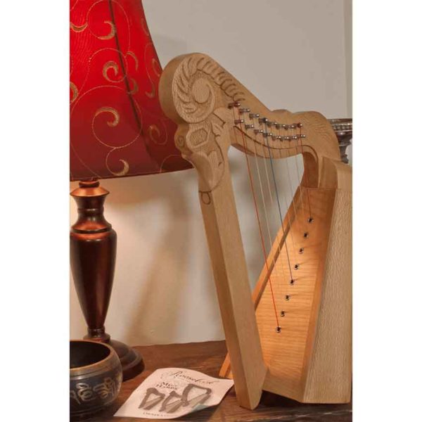 8 String Lacewood Parisian Harp - Image 3