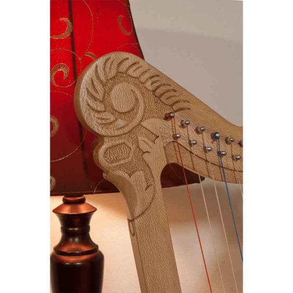 8 String Lacewood Parisian Harp - Image 4