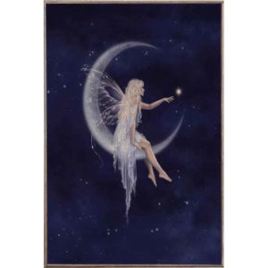 Birth of a Star Wooden Fairy Sign