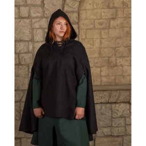 Raven Canvas Cloak