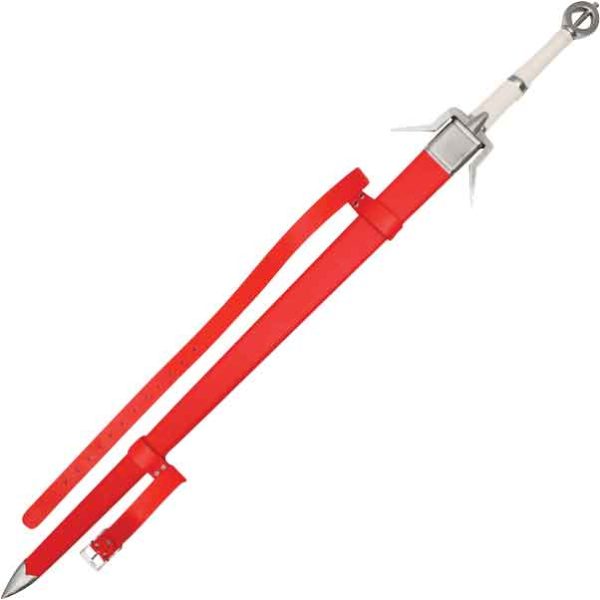 Ciri Sword with Red Scabbard