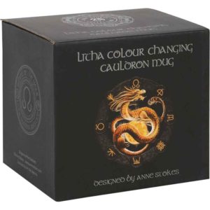 Litha Cauldron Dragon Mug