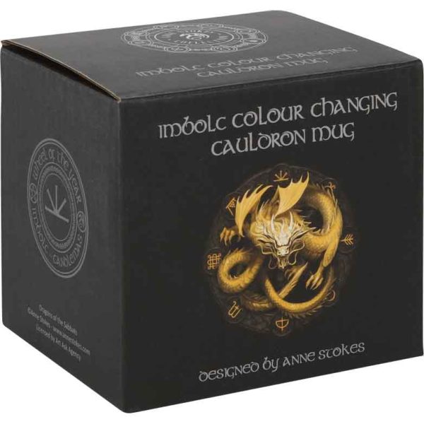 Imbolc Cauldron Dragon Mug