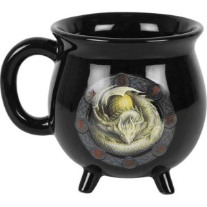 Ostara Cauldron Dragon Mug