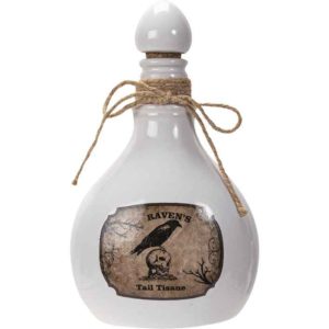 Ravens Tail Tisane Ceramic Bottle