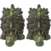 Smoking Greenman Bookend Set