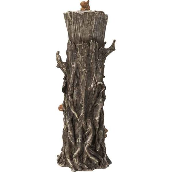 Greenman Tree Trunk Incense Burner