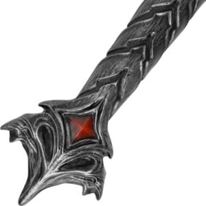 LARP Two-Handed Essessa's Sword - Carbon Silver/Red