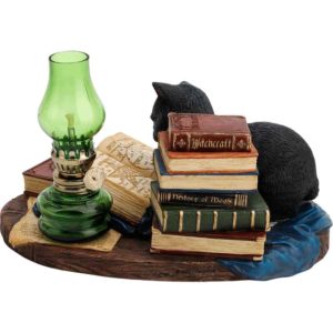 Ferocious Kitty of Letters Statue