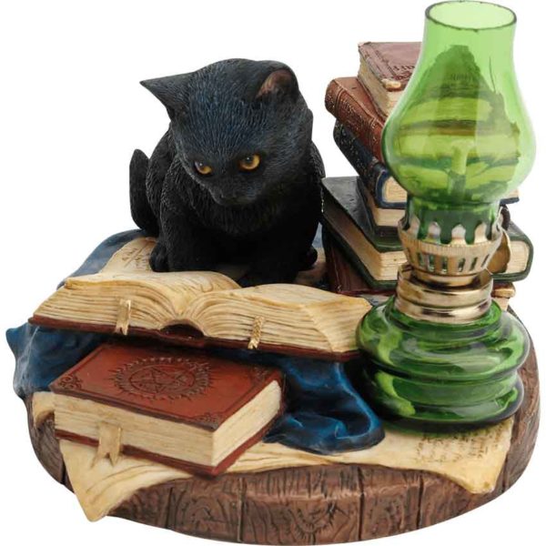 Ferocious Kitty of Letters Statue