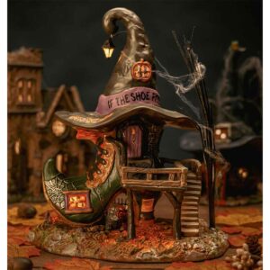 Esmeralda's Shoe Shop - Halloween Village by Department 56