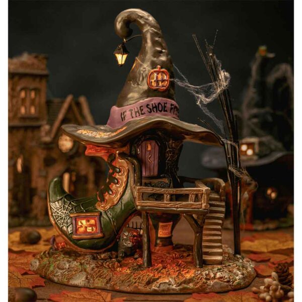 Esmeralda's Shoe Shop - Halloween Village by Department 56