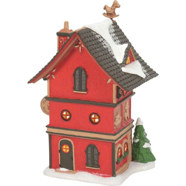 North Poles Finest Wooden Toys - North Pole Series by Department 56