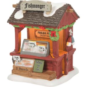 Fishmonger - Dickens Village by Department 56
