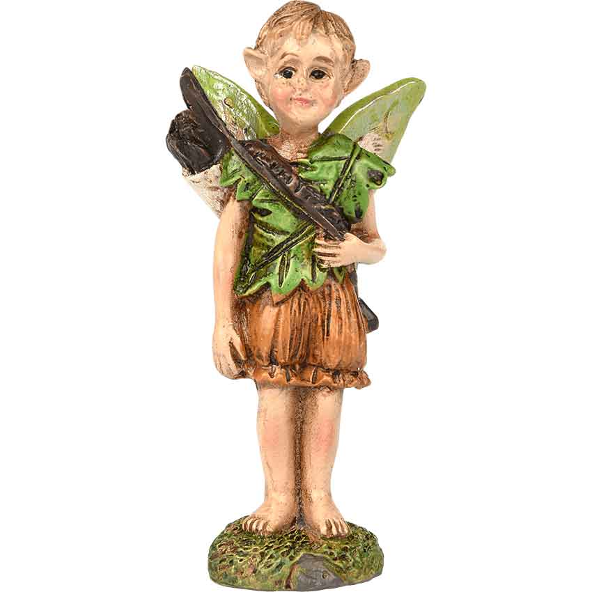 Mini Fairy Archer Child Statue