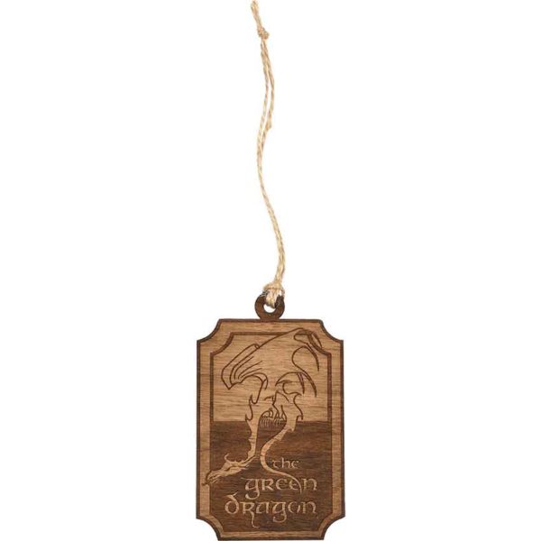 Green Dragon Christmas Ornament