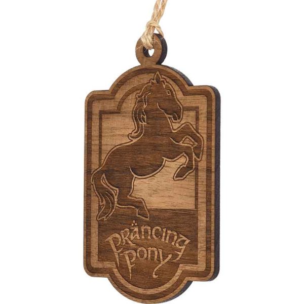 Prancing Pony Christmas Ornament