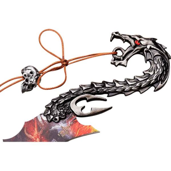 Dragon Fantasy Dagger with Display Stand