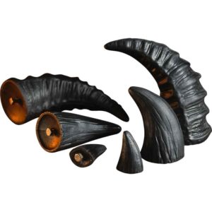 DIY Mountable Demon Horns - Unpainted