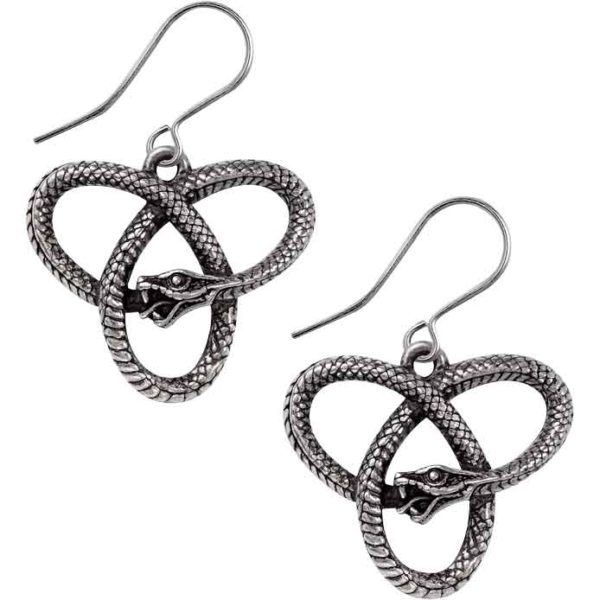 Eve's Triquetra Dropper Earrings