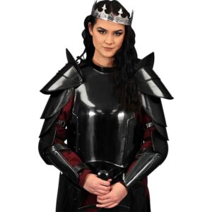 Katharina Blackened Steel Cuirass