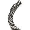 Tapered Viking Dragon Bracelet - Pewter