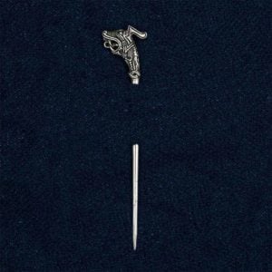 Hedeby Dragon Head Viking Pin