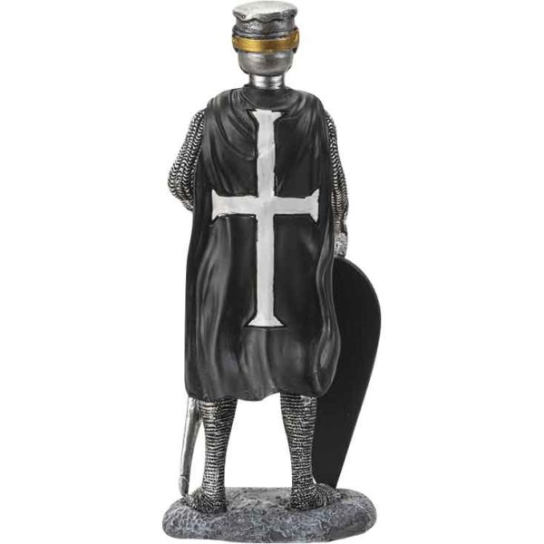 Hospitaller Knight with Sword and Shield Statue