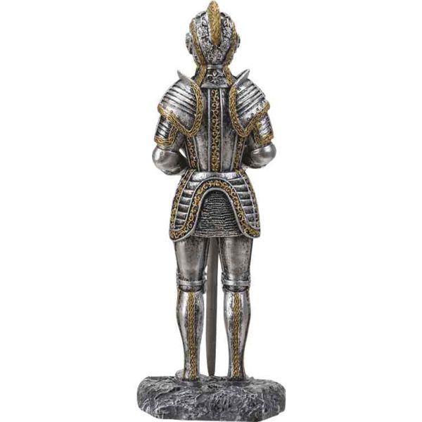 Knight Statue with Letter Opener Sword