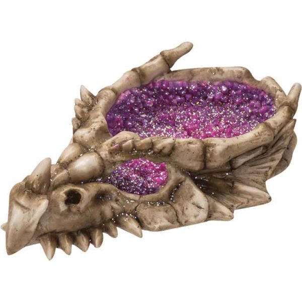 Dragon Skull Crystal Ashtray
