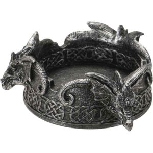 Horned Dragon Celtic Ashtray