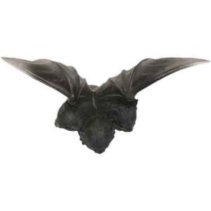 Winged Triple-Headed Cat Statue