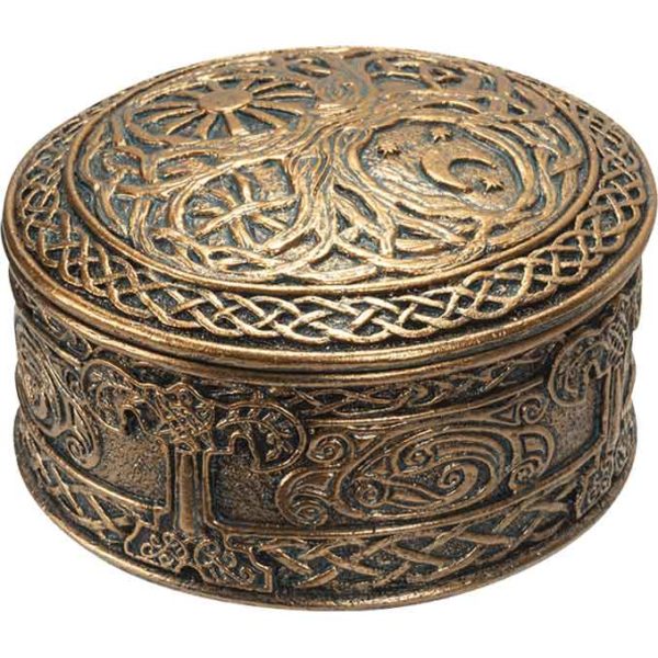 Celtic Tree of Life Trinket Box